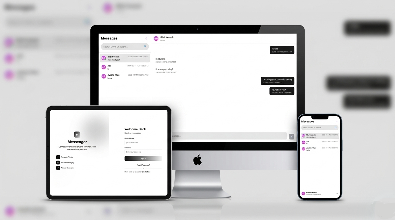 Live Messaging System — Real-Time Chat with Accurate Status and Message History